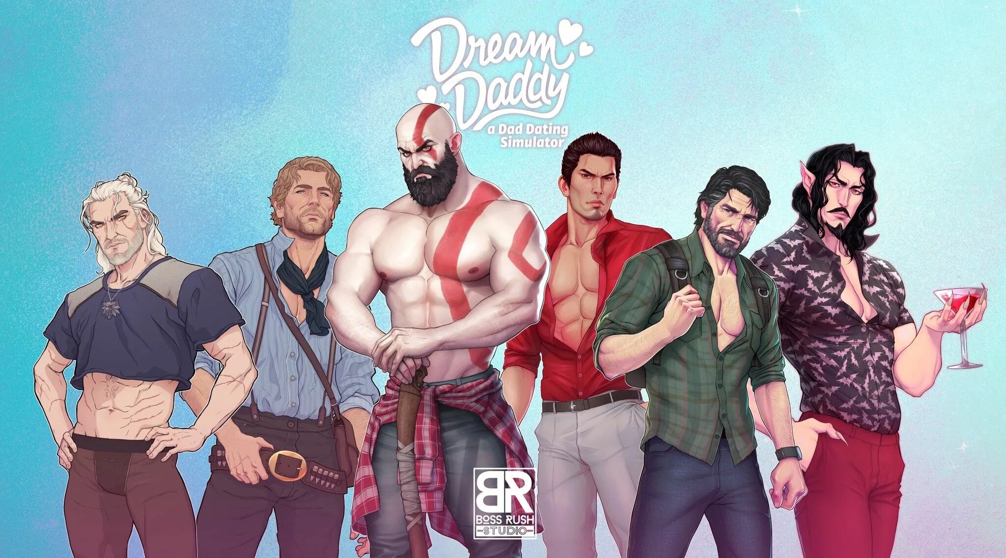 Дрим Дэдди персонажи. Дэдди арт. Dream daddy dad dating simulator