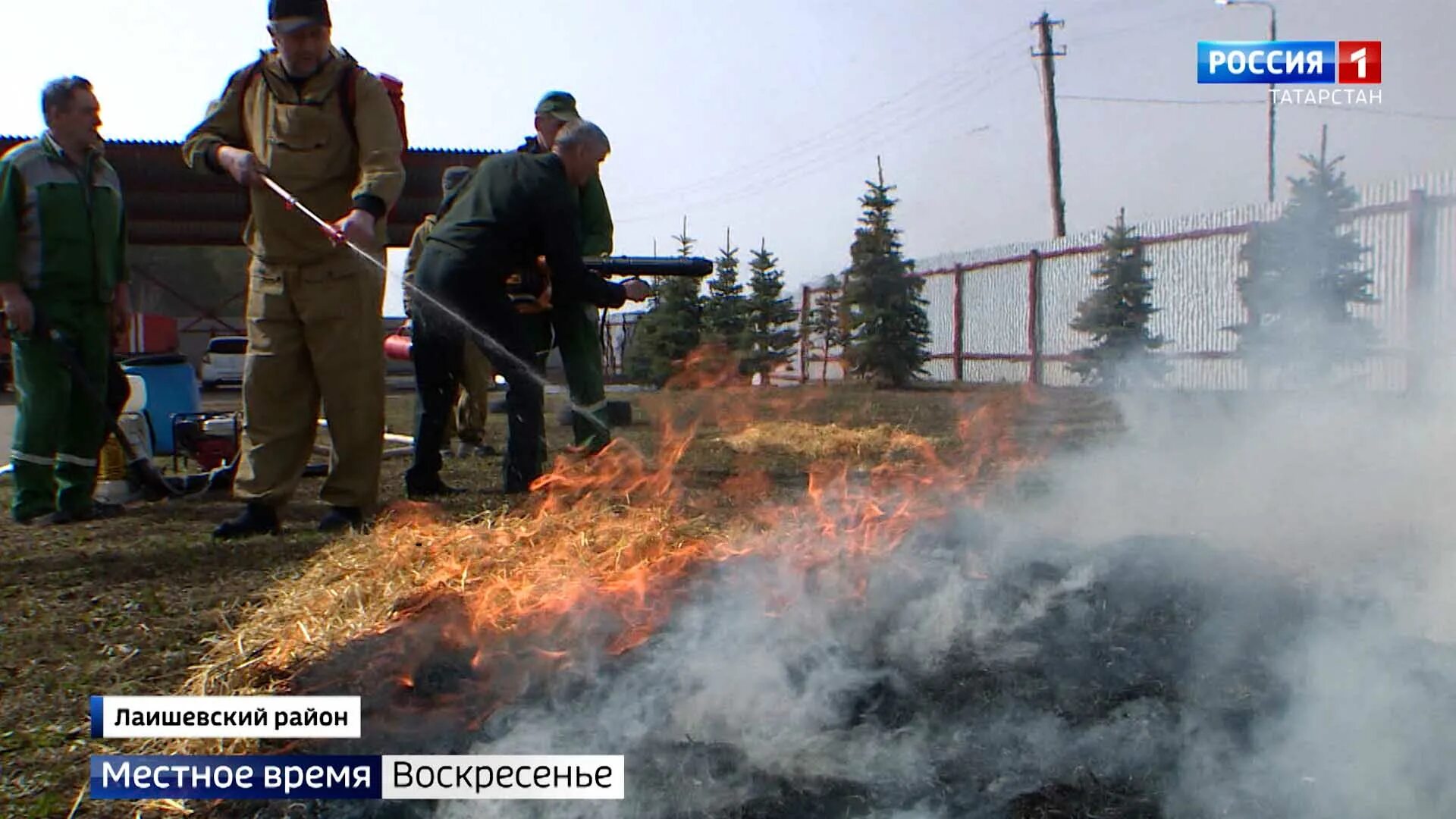 Пожарные тушат пожар. Тушение пожара водой. Очаг пожара. Пожар травы.