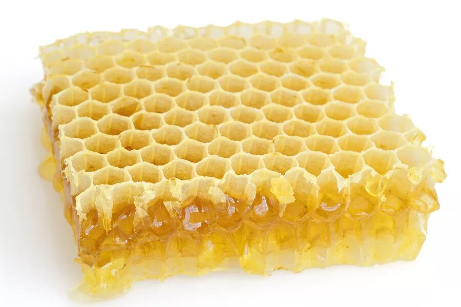 Медовая вощина. Медовые соты Керион Цельзия. Пчелиный воск забрус. Соты пчелиные.