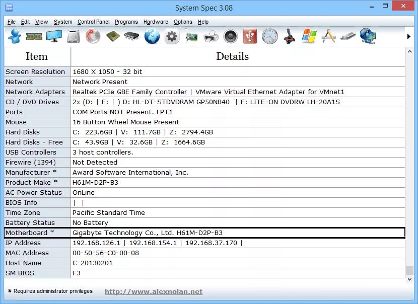 System information tool. System manufacturer system product name материнская плата. system spec. pc info. hardware info.