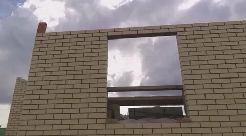Оконный проем кладка