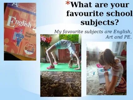 But my favourite subject is art