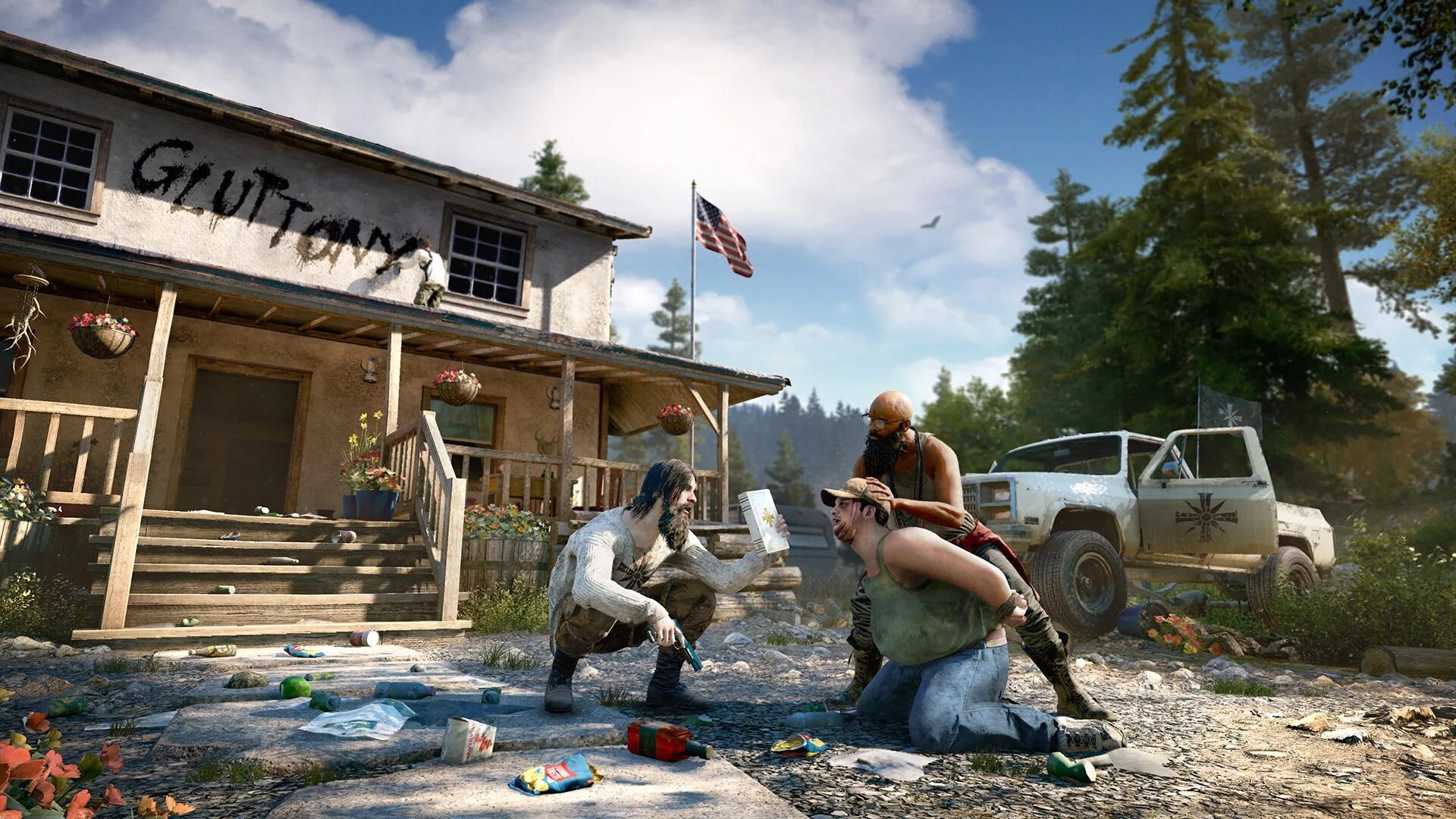 Far Cry 5 Gold Edition. Far Cry 5 Эдемщики. Фар край 5 Делюкс эдишн. Fac ray 5.