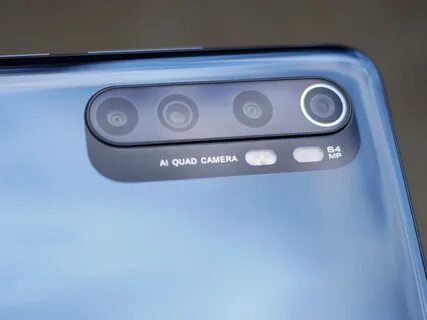 Mi note 10 камера