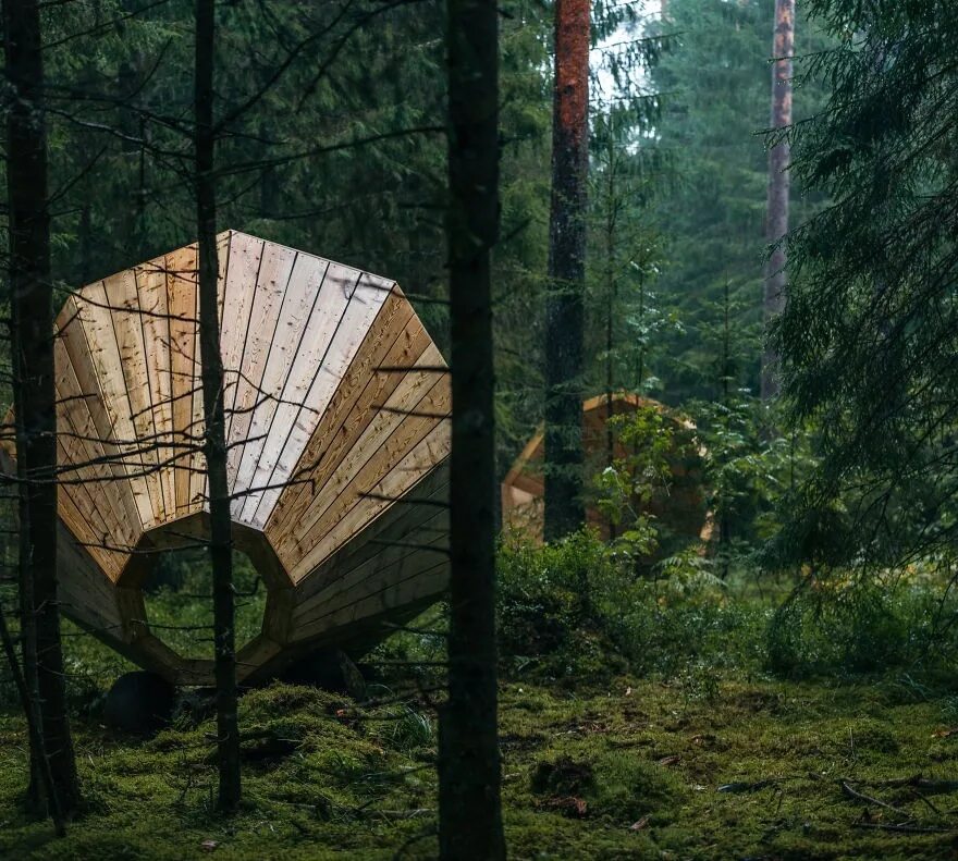 Инсталляции в лесу. Арт объекты в лесу. Деревянный лес арт объект. Лесные арт объекты. Звучание леса