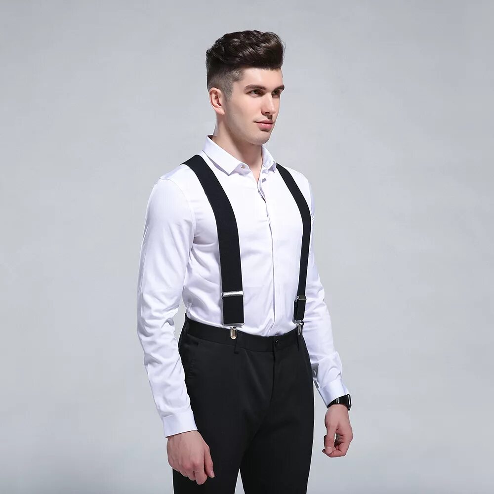 Как правильно носить подтяжки. Висячие подтяжки. Подтяжки suspenders clips. Штаны с подтяжками мужские. Подтяжки для брюк.