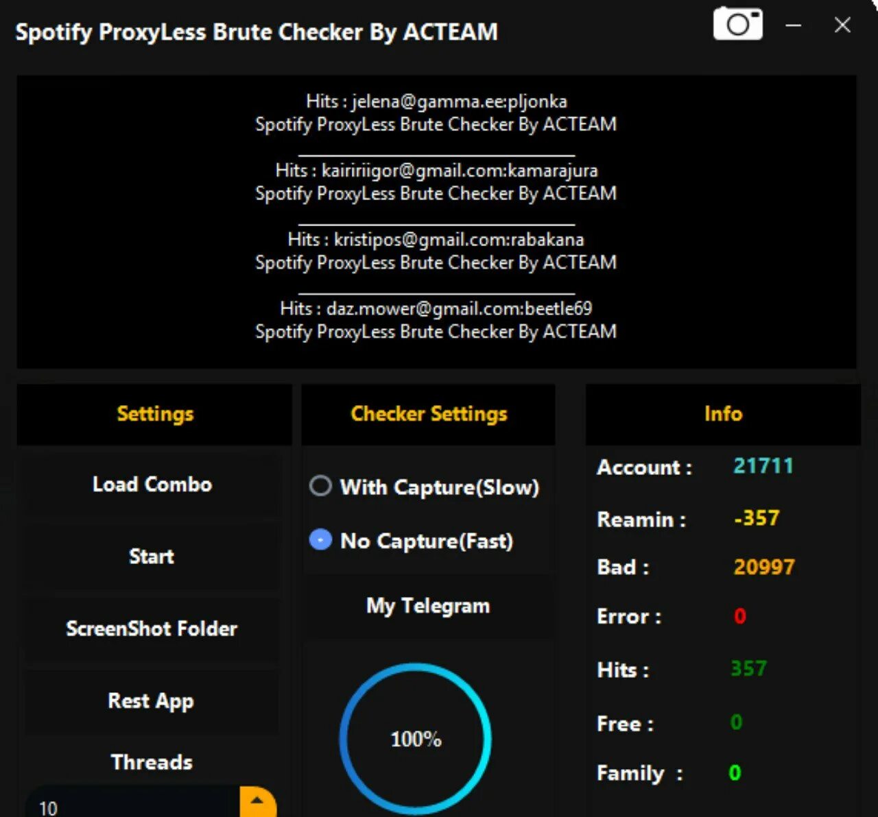 Brute checker