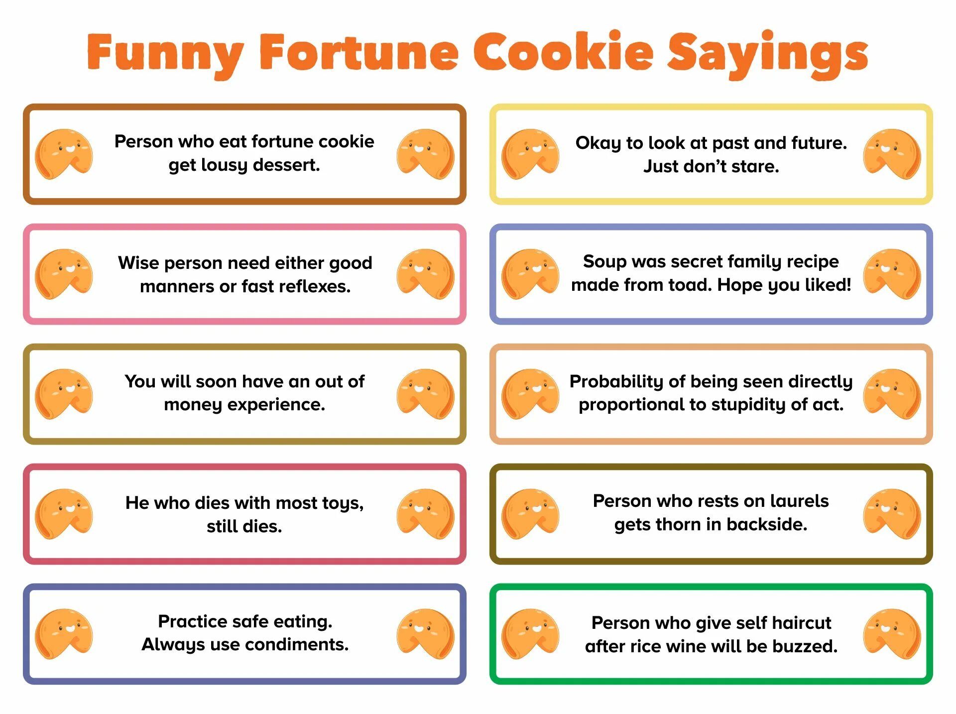 Cookie определение. Fortune cookies sayings. funny predictions. fortune cookies predictions for kids. chinese fortune cookies sayings.