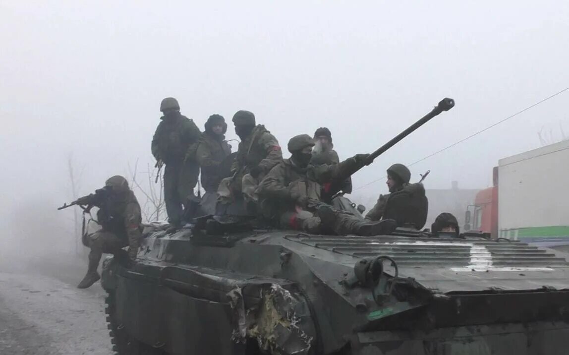 БМП 1 ДНР. Российские войска в Мариуполе. Войска Украины.