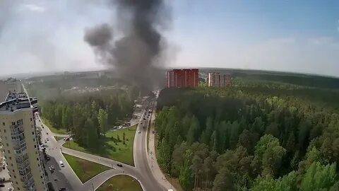 Пожар в перми