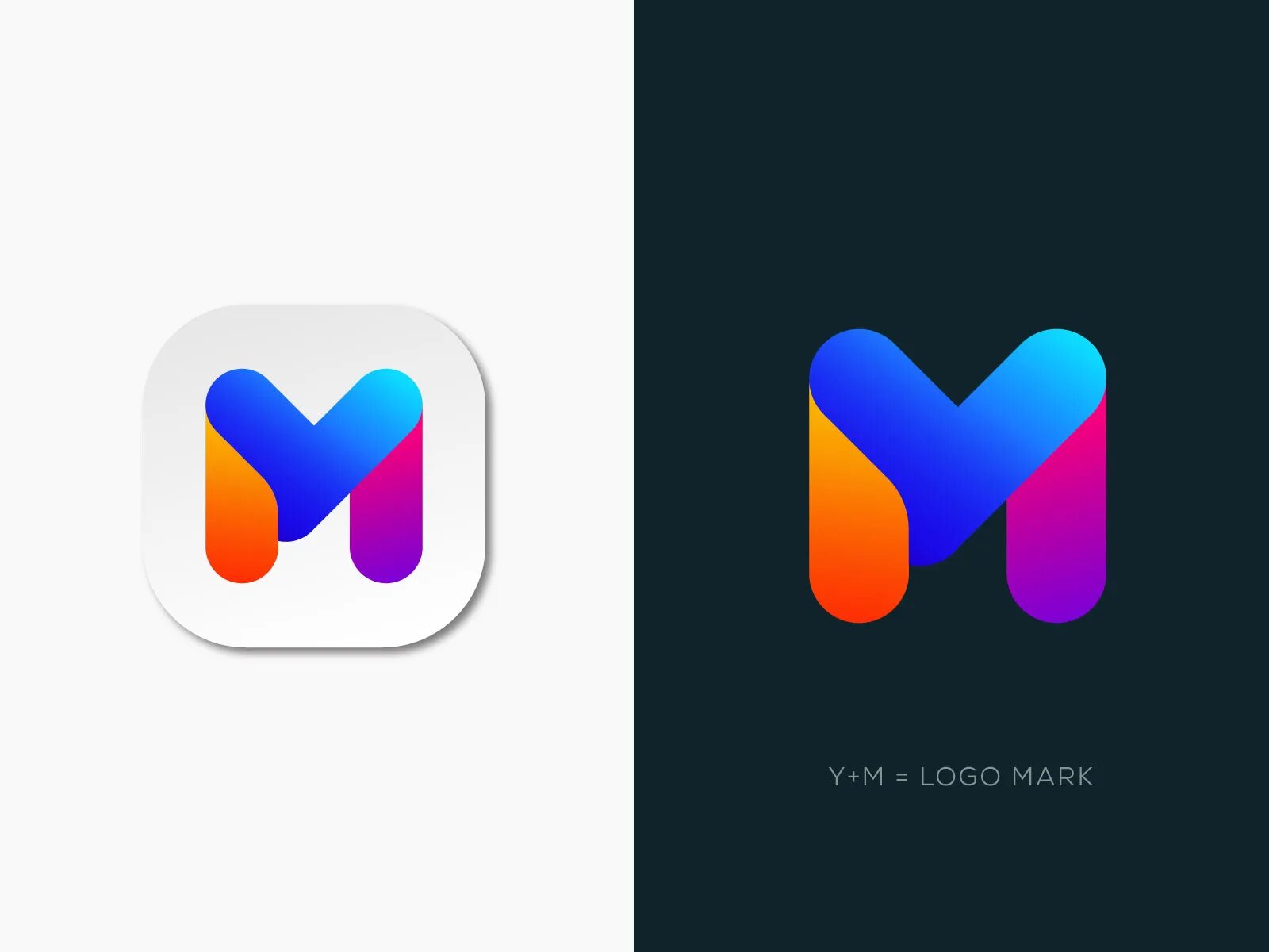 Y m new. Логотип YM. Логотип дизайн. Логотип m Design. Логотип дизайнера.