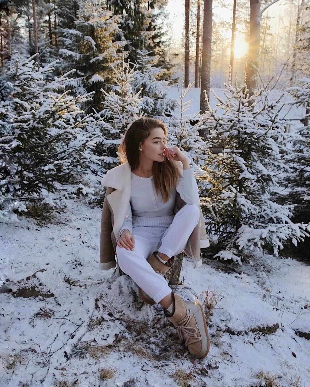 Как сфоткать снег