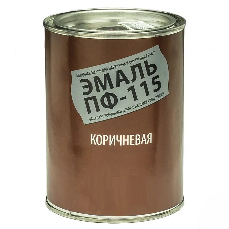 Краска коричневая банка. Эмаль пф-115 простокрашено. Эмаль пф-115 коричневая. Банка коричневой краски. Краска коричневая.