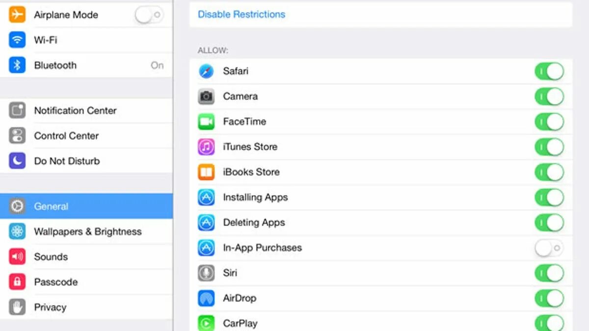 Как восстановить app store на iphone