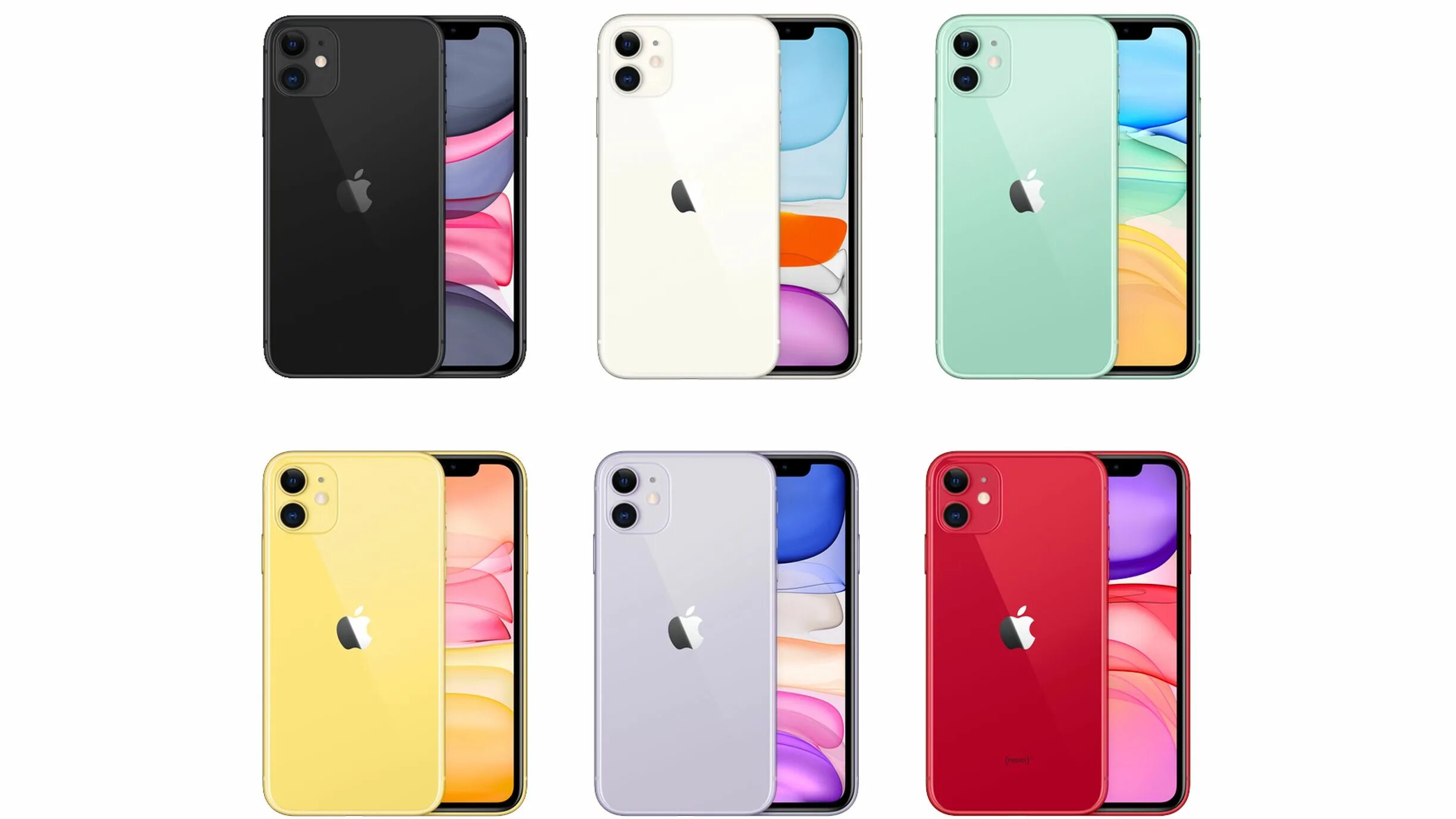 Дата выпуска айфона 11. Iphone 11 Colors. Apple iphone 11 цвета. Айфон 11 цыкта. Apple iphone 11 64 ГБ.