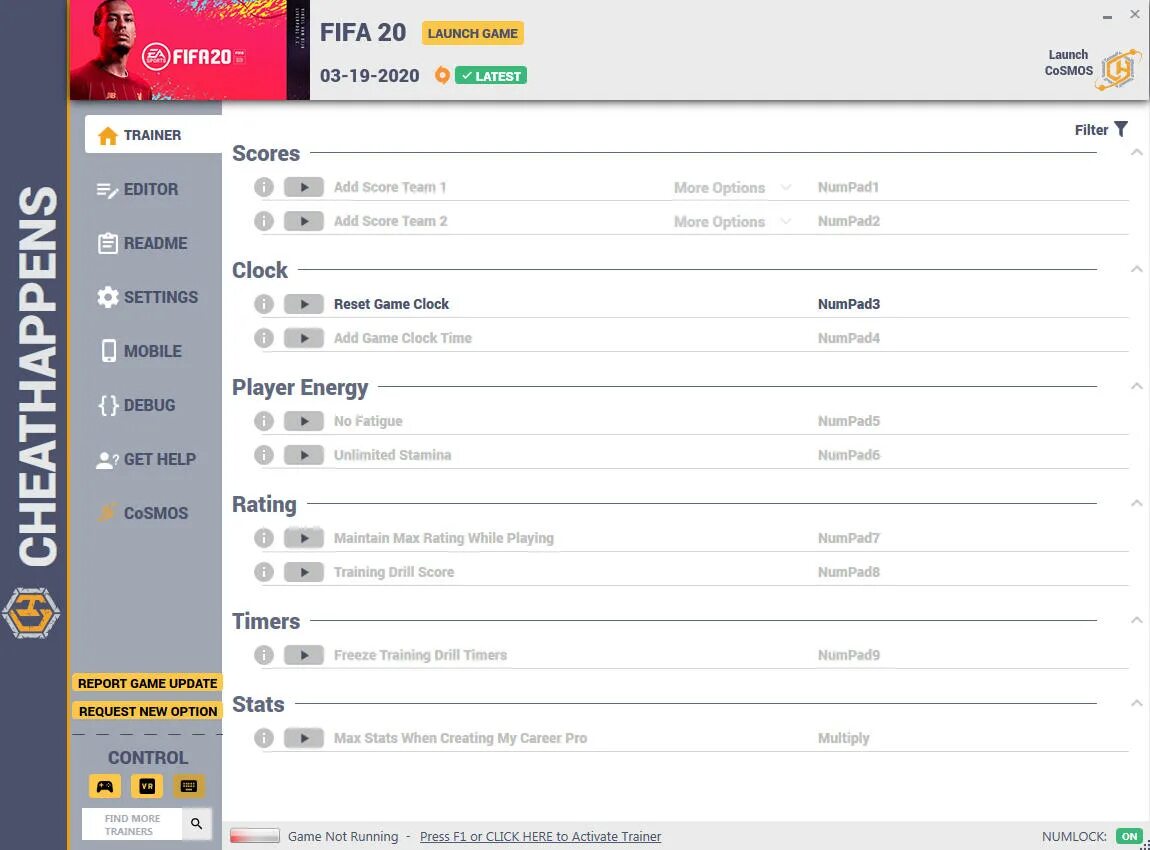 Cheat table fifa