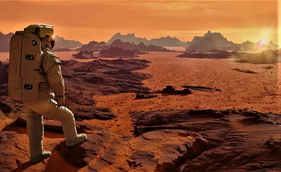 Человек с марса. Марс планета полет. Полет на марс. Космонавт на другой планете. Космический корабль на мас.