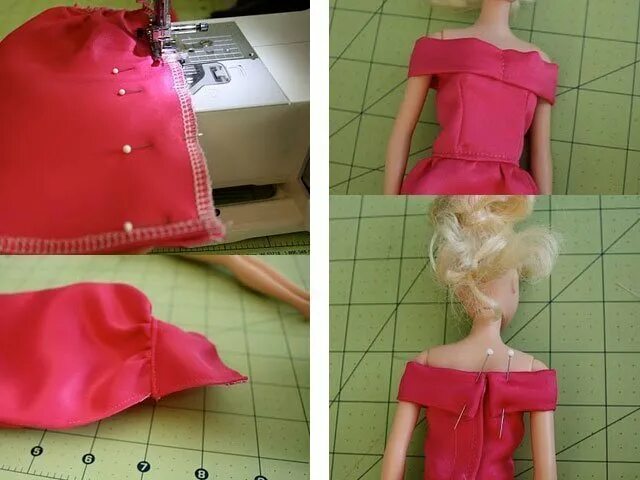 Одежда для кукол из ткани. Платье для Барби без шитья. Одежда для Барби легко. Шитье для кукол Барби своими руками. Простое платье для куклы
