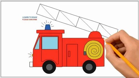 Шаблон аппликации пожарный