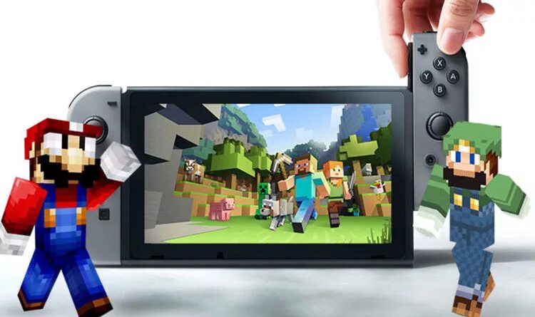 Nintendo switch игры minecraft. Майнкрафт на nintendo switch. Майнкрафт на нин тендотсвич. Nintendo switch lite minecraft. Нентендесвич маинкрафт.