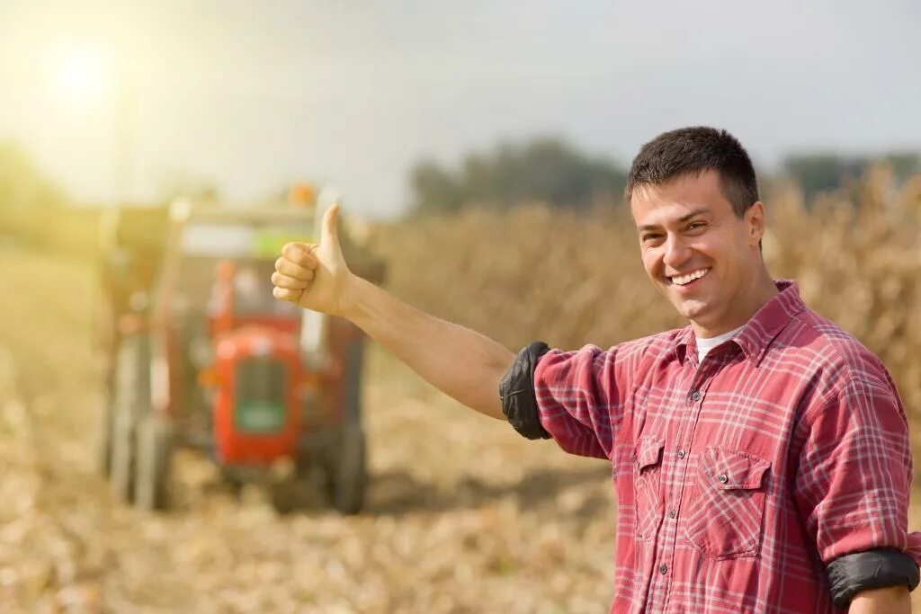 Стал сильный фермер. Тракторист в поле. Счастливый тракторист. Фермер на тракторе. Фермер в поле.