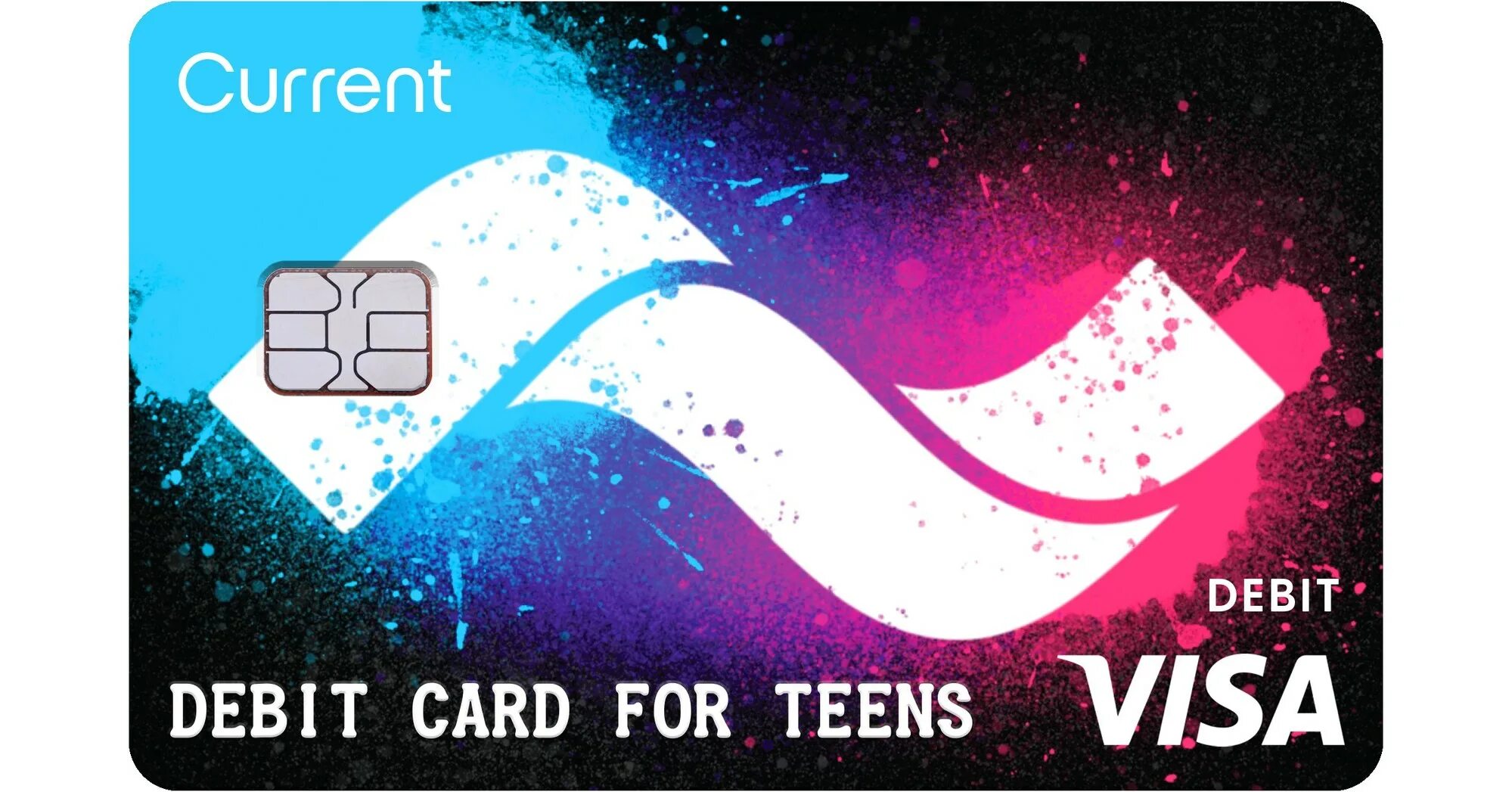 T me ccn debit. Current Card. Mobile app and Debit Card. Card for teenager.