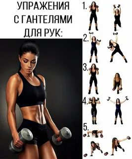 Чтобы не висели руки для женщин упражнения