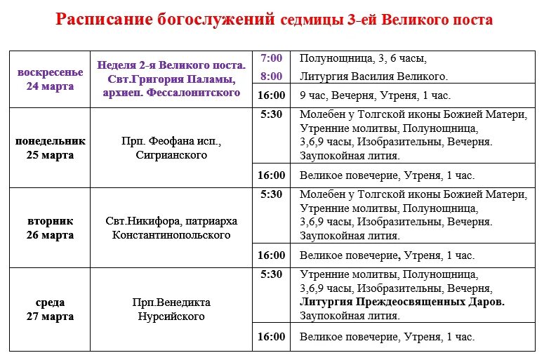 Расписание богослужений на Великий пост. Схема богослужений Великого поста. Устав схема литургии Преждеосвященных Даров. Сколько по времени длится Утренняя литургия в храме. Утреня сколько длится