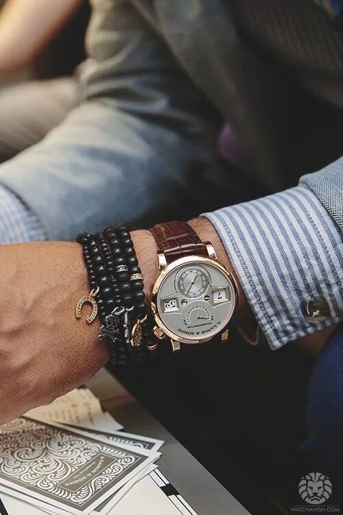 Rosegold. Linde Werdelin Spidospeed out in Dubai.Read the full article on WatchA