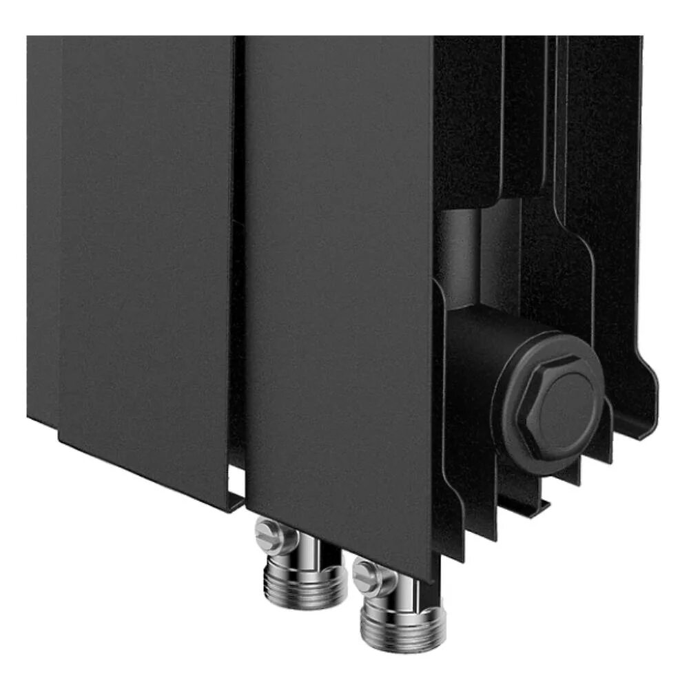 Радиатор Royal Thermo PianoForte 300 /Noir Sable - 12 секц. VDR TIM Инженерная с
