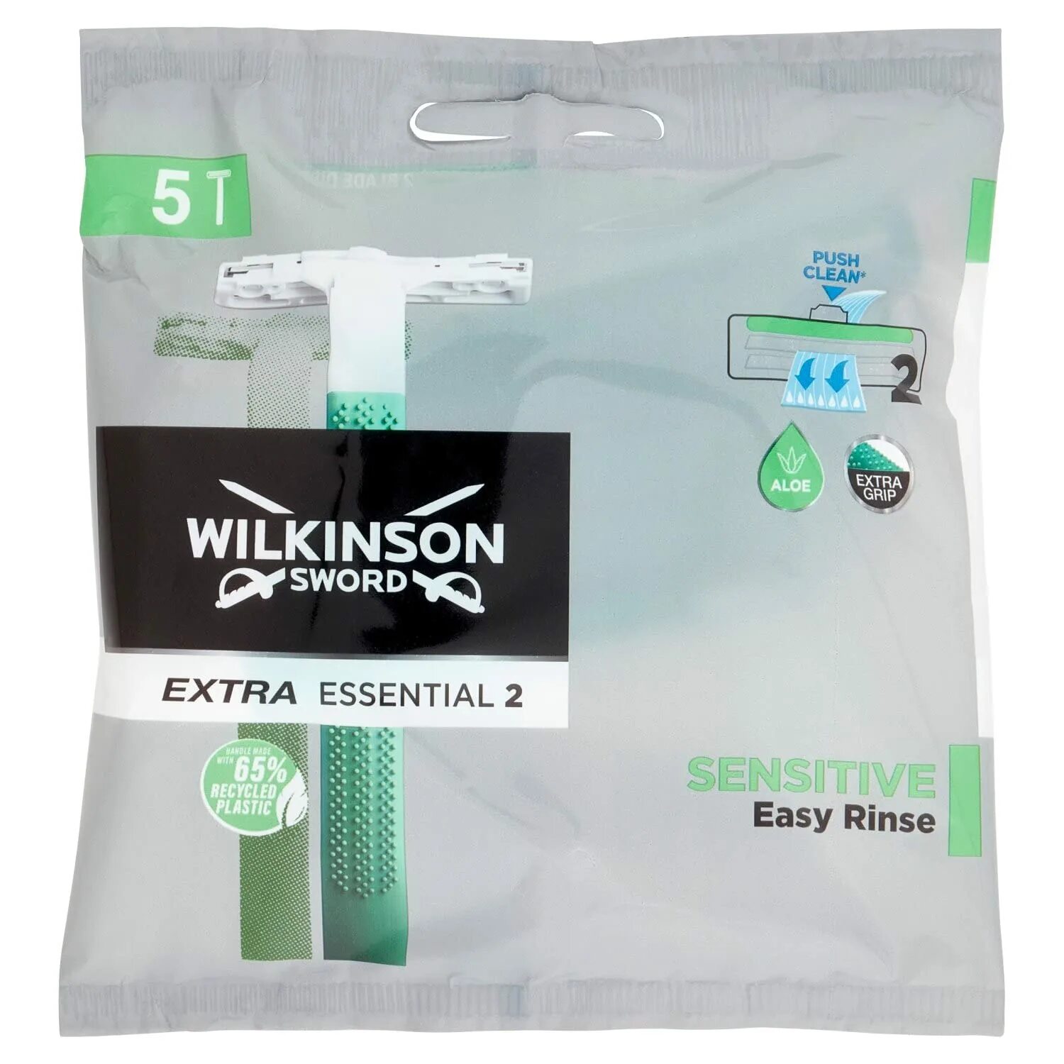 Sensitive 2. Wilkinson sensitive.