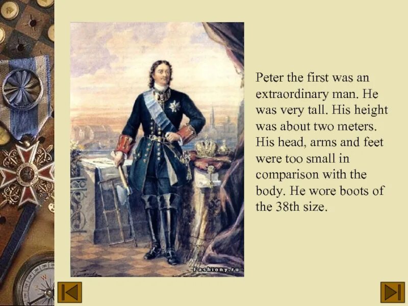 Peter the great. Peter the great was one of the most famous Tsars in Russian History ОГЭ. Peter the great s