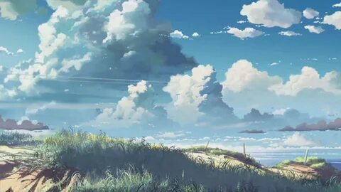 Download Beautiful Anime Scenery By Makoto Shinkai Wallpaper | Wallpapers.c...
