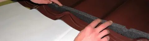 Уплотнитель для металлочерепицы монтеррей
