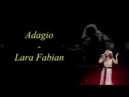 Lara fabian adagio