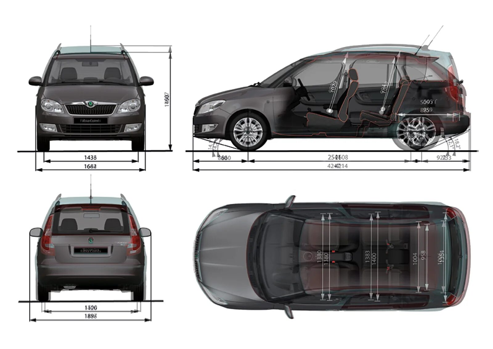 Габариты шкода фабия хэтчбек 2013. Габариты шкода фабия хэтчбек 2014. Skoda fabia combi 2013 габариты. Ширина шкода фабия 2. Шкода фабия 2 комби.