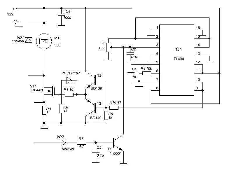 Регулятор оборотов двигателя на tl494. Tl494 регулятор оборотов двигателя постоянного тока. ШИМ регулятор оборотов на tl494. Схема ШИМ регулятора двигателя постоянного тока.