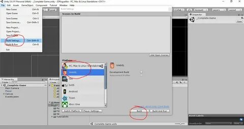 Unity export