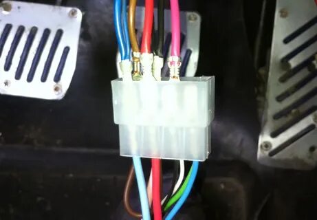 Замок ваз 2110 распиновка
