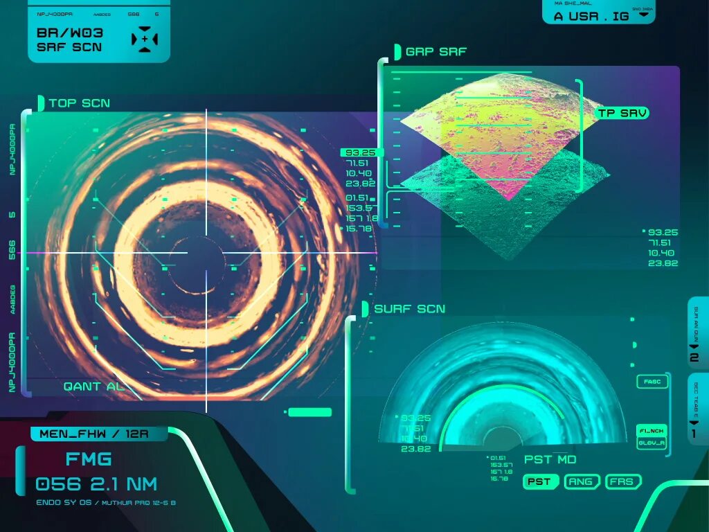 Screen graphics