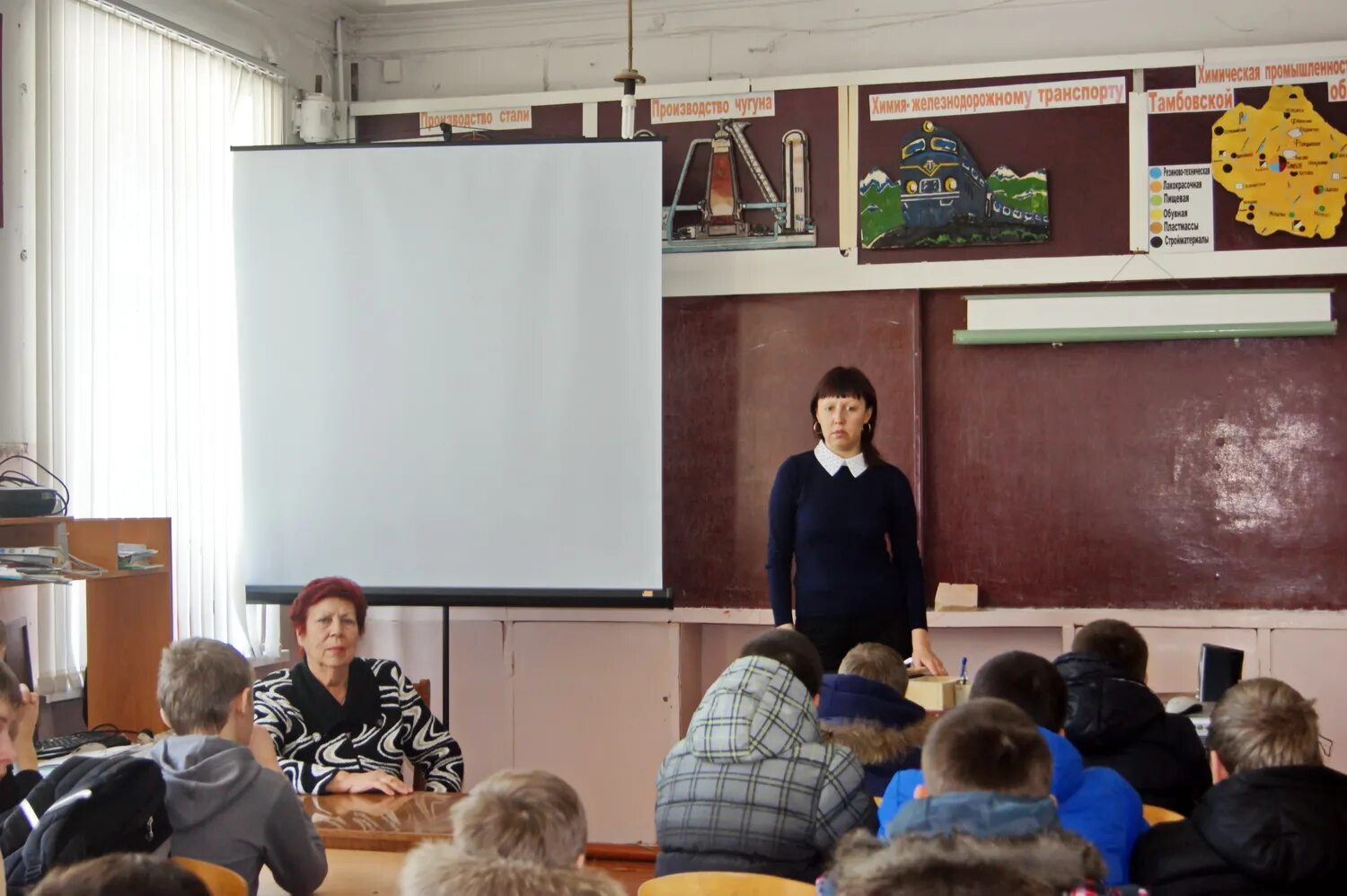 Встреча учащихся