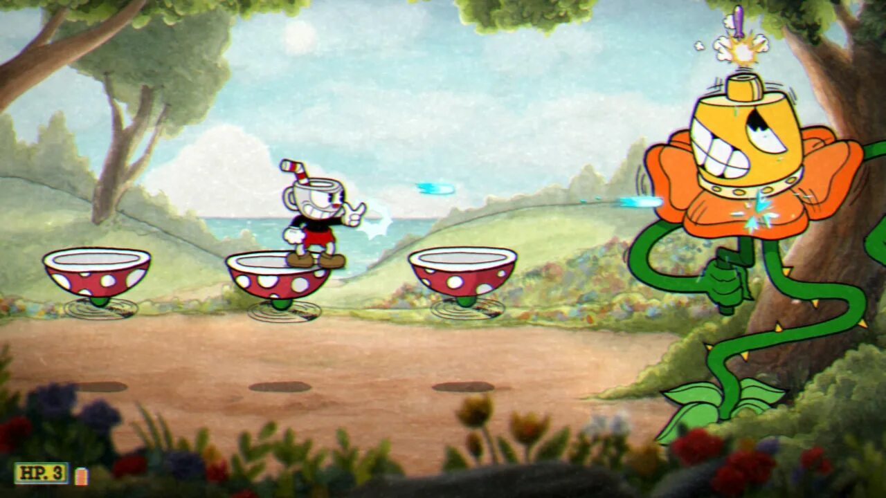 Cuphead multiplayer. Cuphead босс гвоздика. капхед кэгни гвоздика. капхед босс цветок. cuphead босс cagney.
