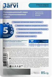 Jarvi обзор корма