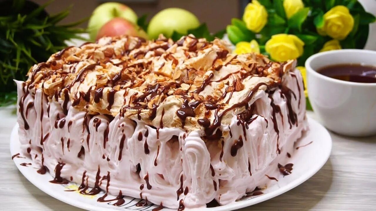 Домашняя кухня торты. Verdens beste kake норвежский торт. домашние торты. самые вкусные тортики в мире.