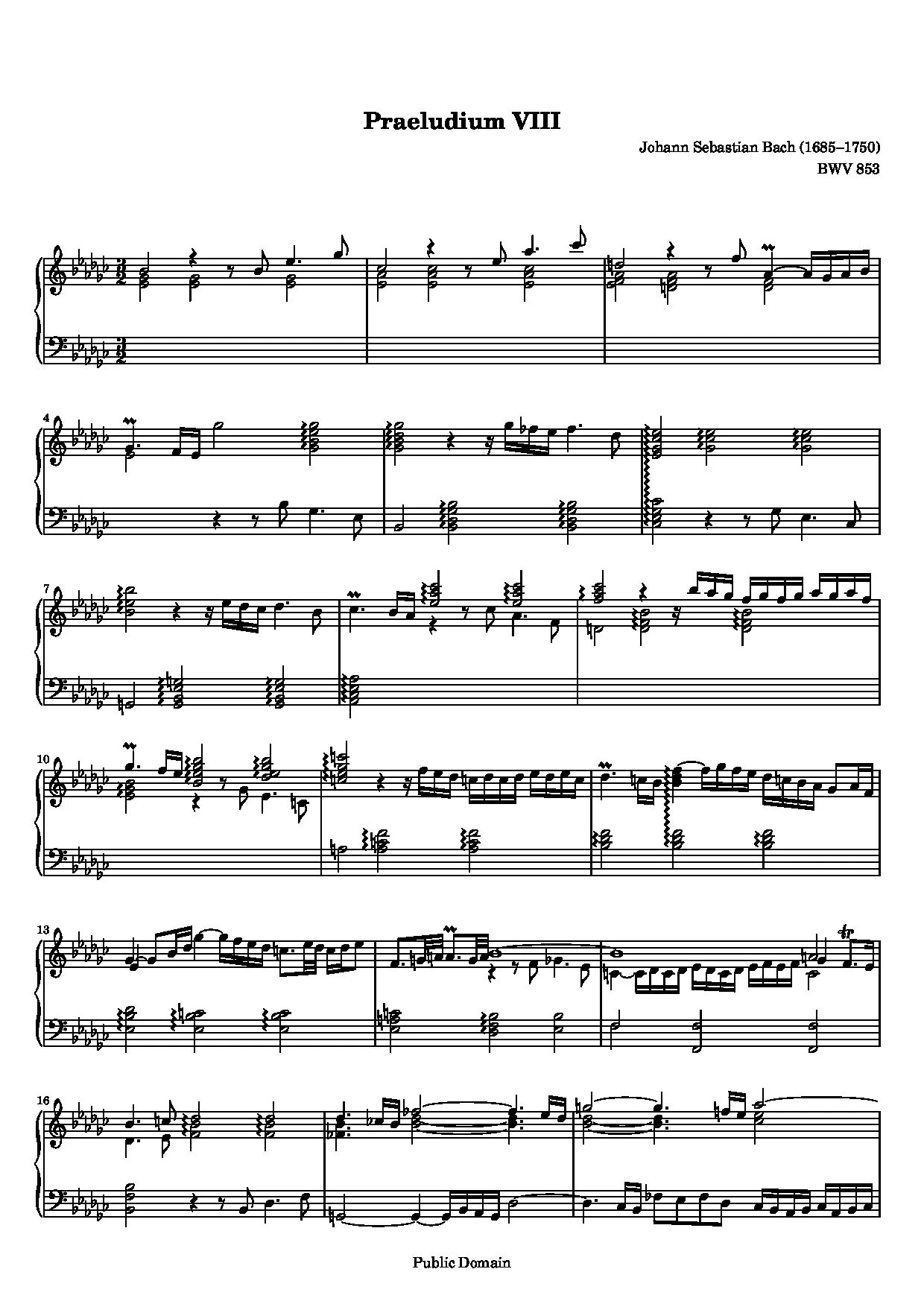 Бах прелюдия фа мажор ноты. 8 прелюдия баха. 8 прелюдия баха. Prelude (bach). Бах инвенции.