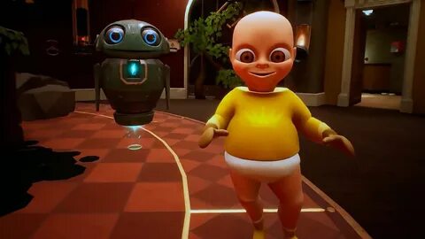 Игра видео малыш желтом