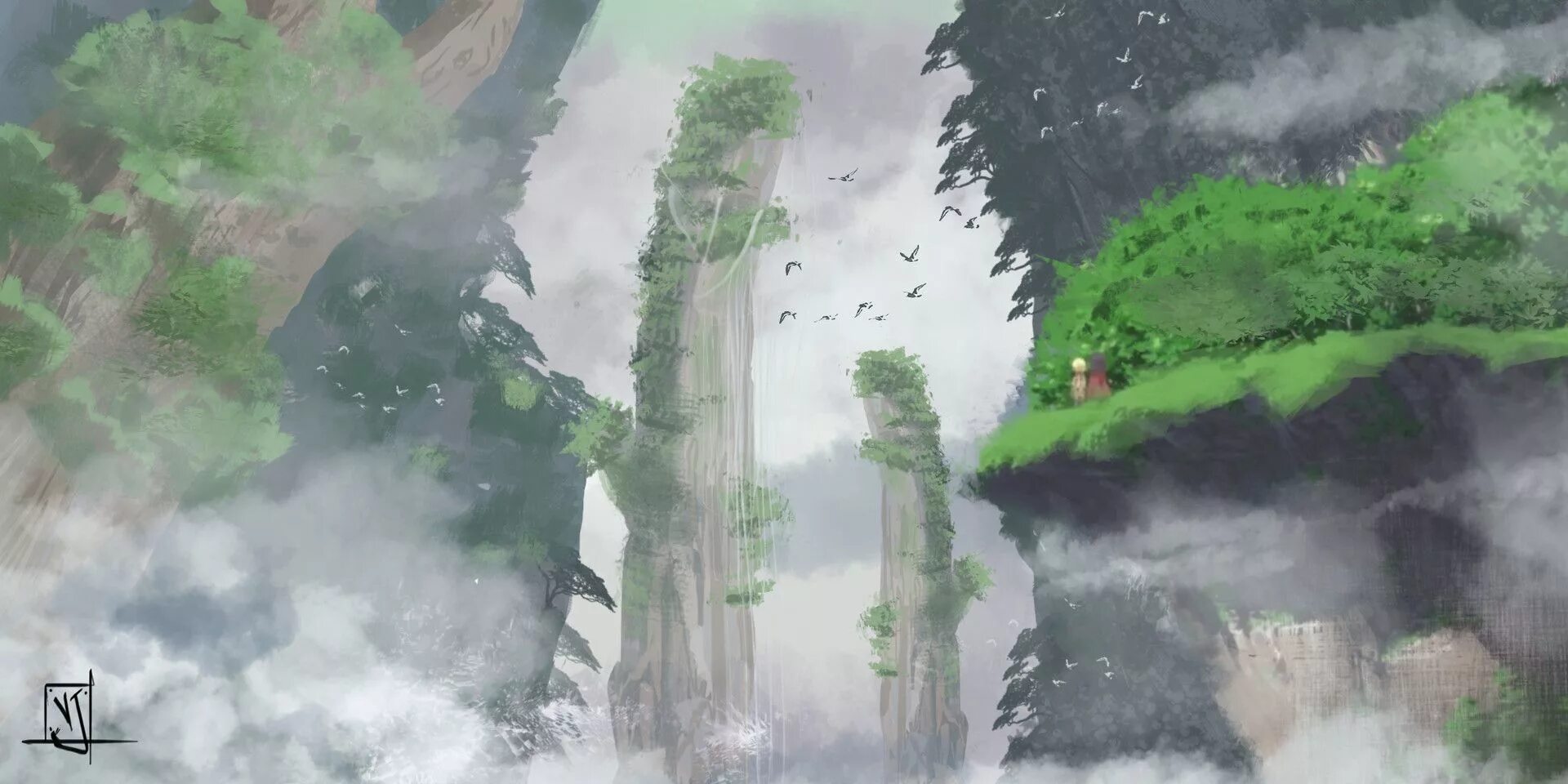 Made in Abyss Arts пейзаж. Made in Abyss Landscapes. Созданный в бездне пейзажи. Созданный в бездне концепт арты.