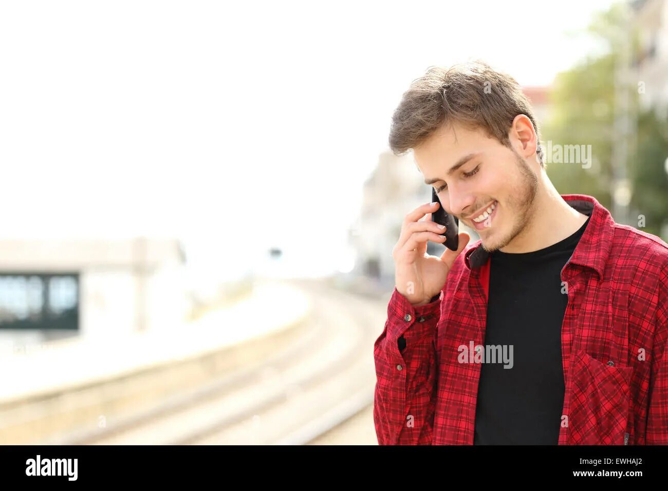 Peter talk on the phone when
