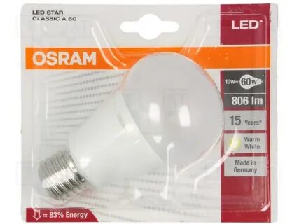 Лампа osram 8w