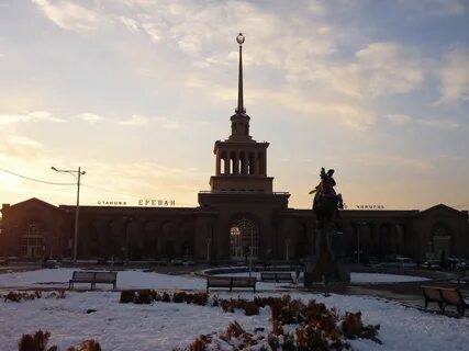 Ереван в декабре